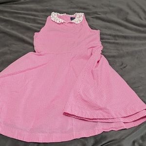 Polo Ralph Lauren Pink Gingham Dress